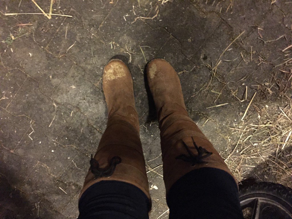 New boots are officially barn christened