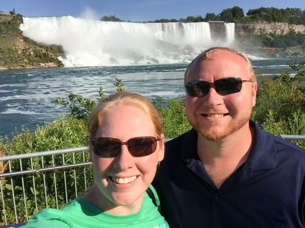 Selfie with American Niagara Falls