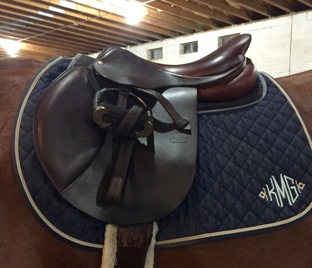 Pad fits nicely under my saddle